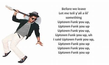 Uptown Funk en Lyrics [Mark Ronson (Ft. Bruno Mars)]
